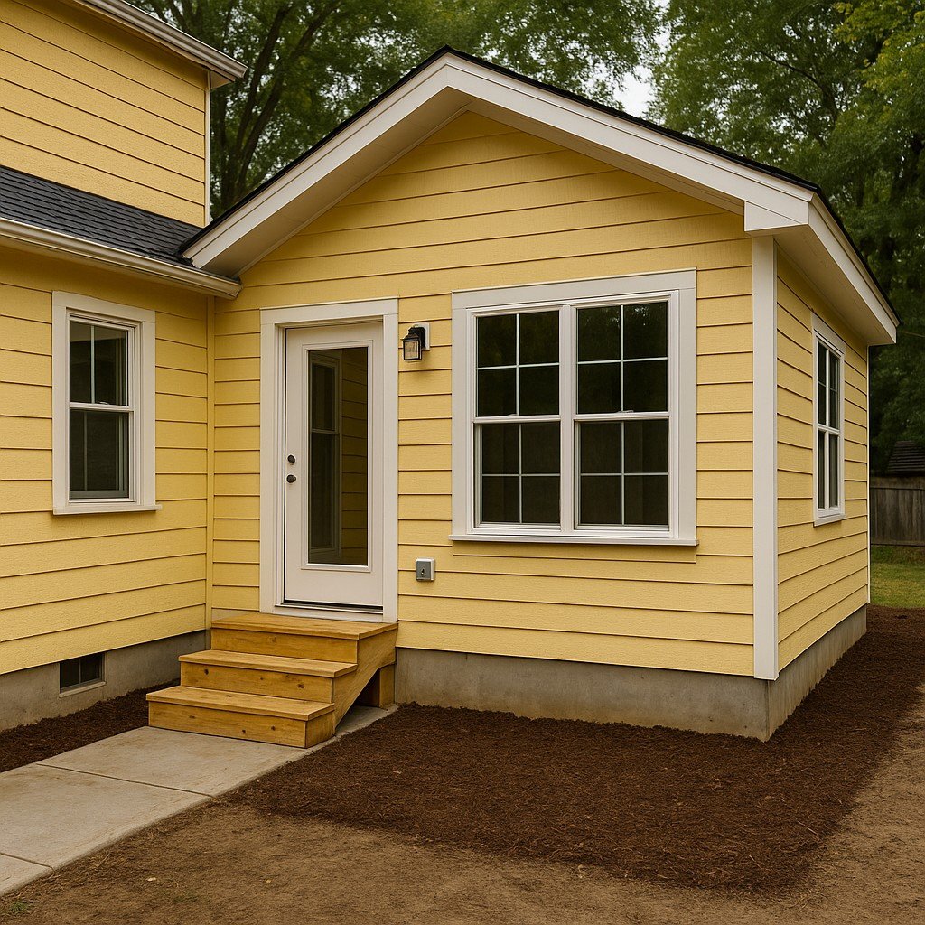 Room Addition in a home with Kign David Home Builders