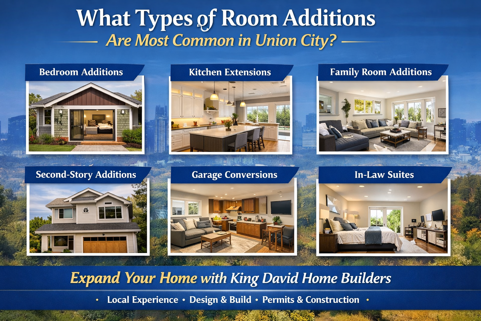 What Types of Room Additions Are Most Common in Union City?