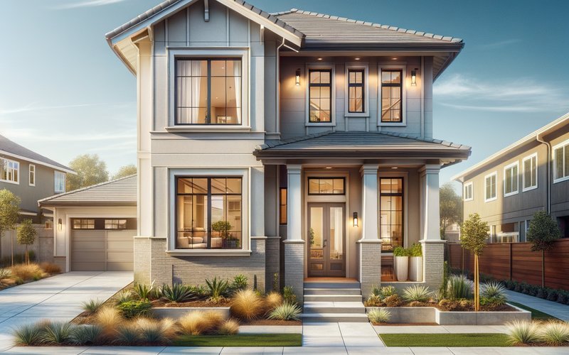 Finished custom home built by a custom home builder in San Jose and Palo Alto California