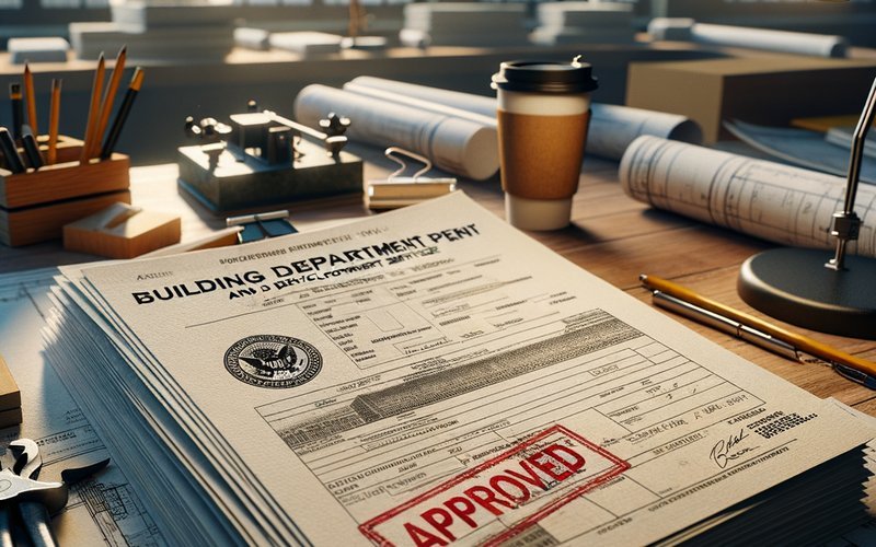 Palo Alto ADU building permit documents and approved plan sets reviewed by an ADU builder